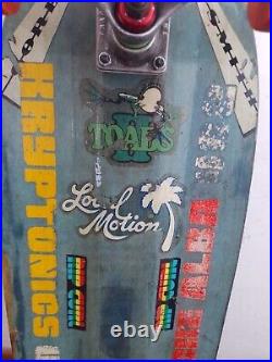 Vintage Rare Kryptonics Micke Alba Skateboard