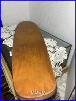 Vintage, Rare Myrtle Beach, SC-made Doudican 27 Skateboard Wall Hanger Deck