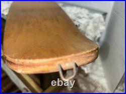 Vintage, Rare Myrtle Beach, SC-made Doudican 27 Skateboard Wall Hanger Deck