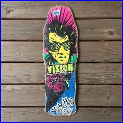 Vintage Rare Og 1987 Vision Psycho Stick Mini Skateboard Deck