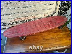 Vintage Red ProLine by Roller Sports Jacksonville FL Urethane Skateboard