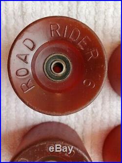 Vintage Road Rider 6 Skateboard Wheels. Excellent Original Condition