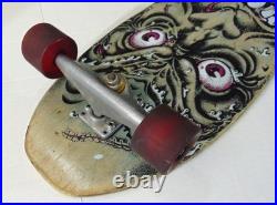 Vintage Rob Roskopp Skateboard Santa Cruz Face 36 x 10 Deadbolt Trucks
