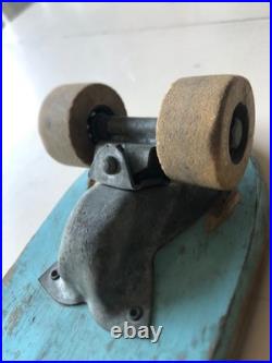 Vintage Roller Derby Mustang Skate Board Light Blue Rare! 1960's
