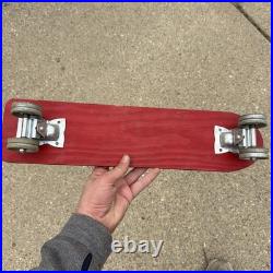 Vintage Roller Derby Vintage Skateboard Metal Wheels Trucks