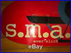 Vintage SANTA MONICA AIRLINES skateboard deck SMA Alva Natas EVER-SLICK Rare