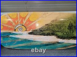 Vintage SECTOR 9 Burleigh Bamboo Longboard Skateboard Deck. 41