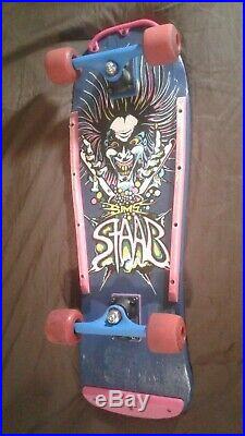 Vintage SIMS Kevin Staab complete skateboard withTrackers & SIMS Street RESTORED