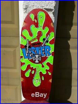 Vintage SIMS Lester Kasai Rookie Rare Skateboard Deck USA Neptune Tracker Old