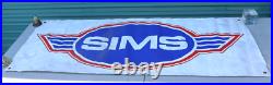 Vintage SIMS Original Skateboard Company Banner Poster OG Advertisement