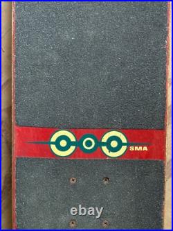 Vintage SMA Skateboard Deck Santa Monica Airlines 1990's. Made by Z-Boys Founder