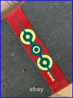 Vintage SMA Skateboard Deck Santa Monica Airlines 1990's. Made by Z-Boys Founder