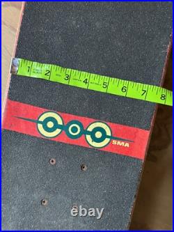 Vintage SMA Skateboard Deck Santa Monica Airlines 1990's. Made by Z-Boys Founder