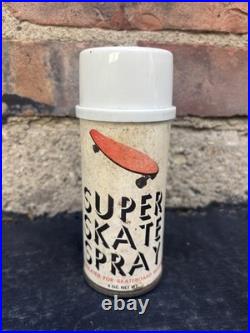 Vintage SUPER SKATE SPRAY Skateboard WHEEL LUBRICANT LUBRI-KOTE 1970's deck 80's