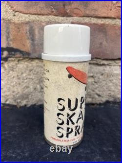 Vintage SUPER SKATE SPRAY Skateboard WHEEL LUBRICANT LUBRI-KOTE 1970's deck 80's