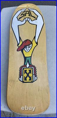 Vintage Sal Barbier H Street Hands Skateboard Deck Skateboard Powell Peralta