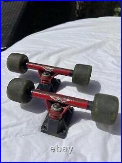 Vintage San Diego Trucking Company Skateboard Chromoly Trucks slimeball G&s 80s Vintage San Diego Trucking Company Skateboard Chromoly Trucks slimeball G&s 80s