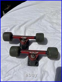 Vintage San Diego Trucking Company Skateboard Chromoly Trucks slimeball G&s 80s Vintage San Diego Trucking Company Skateboard Chromoly Trucks slimeball G&s 80s