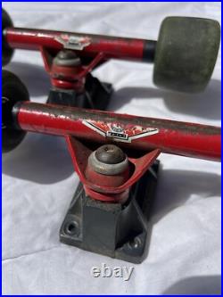Vintage San Diego Trucking Company Skateboard Chromoly Trucks slimeball G&s 80s Vintage San Diego Trucking Company Skateboard Chromoly Trucks slimeball G&s 80s