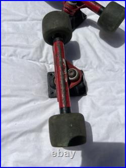 Vintage San Diego Trucking Company Skateboard Chromoly Trucks slimeball G&s 80s Vintage San Diego Trucking Company Skateboard Chromoly Trucks slimeball G&s 80s