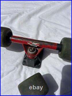 Vintage San Diego Trucking Company Skateboard Chromoly Trucks slimeball G&s 80s Vintage San Diego Trucking Company Skateboard Chromoly Trucks slimeball G&s 80s