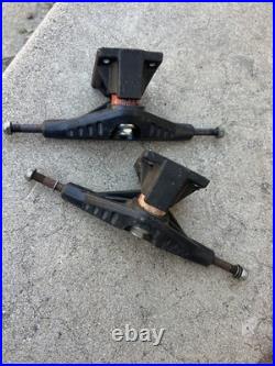 Vintage San Diego Trucking Skateboard Trucks black 8.75 in Axle
