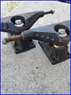 Vintage San Diego Trucking Skateboard Trucks black 8.75 in Axle