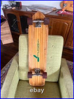 Vintage Santa Barbara California Skateboards. Logan Park Rider 5, Tracker Trucks