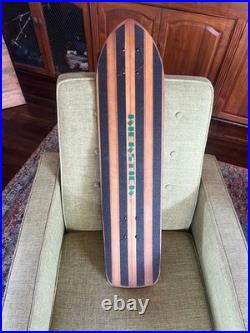 Vintage Santa Barbara California Skateboards. Logan Park Rider 5, Tracker Trucks