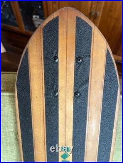 Vintage Santa Barbara California Skateboards. Logan Park Rider 5, Tracker Trucks