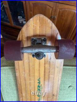 Vintage Santa Barbara California Skateboards. Logan Park Rider 5, Tracker Trucks