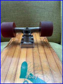 Vintage Santa Barbara California Skateboards. Logan Park Rider 5, Tracker Trucks
