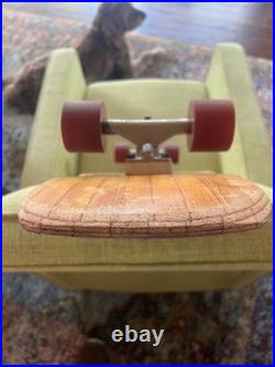 Vintage Santa Barbara California Skateboards. Logan Park Rider 5, Tracker Trucks