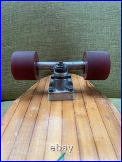 Vintage Santa Barbara California Skateboards. Logan Park Rider 5, Tracker Trucks