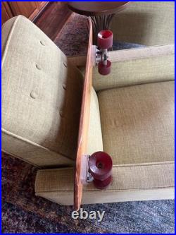 Vintage Santa Barbara California Skateboards. Logan Park Rider 5, Tracker Trucks