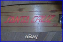 Vintage Santa Cruz 5 Ply rocker Skateboard