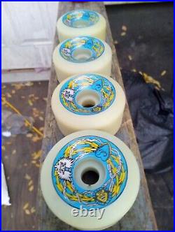 Vintage Santa Cruz Bullet Skateboard Wheels Not Oj Powell Vision Independent