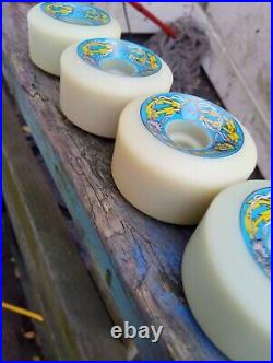 Vintage Santa Cruz Bullet Skateboard Wheels Not Oj Powell Vision Independent