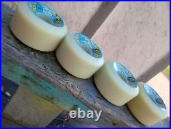 Vintage Santa Cruz Bullet Skateboard Wheels Not Oj Powell Vision Independent