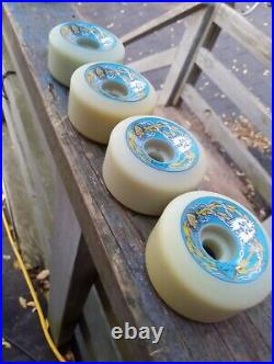 Vintage Santa Cruz Bullet Skateboard Wheels Not Oj Powell Vision Independent
