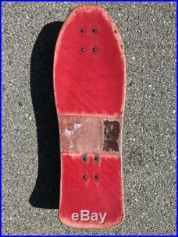 Vintage Santa Cruz Jason Jessee Neptune Shark Tail Skateboard Slimeball Trackers