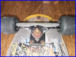 Vintage Santa Cruz Jeff Kendall Graffiti Skateboard