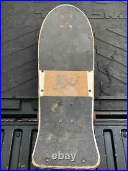Vintage Santa Cruz Keith Meek Slasher Cruiser Skateboard Pool Board
