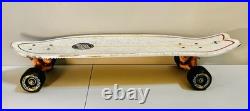 Vintage Santa Cruz Landshark Skateboard Cruiser Road Rider Wheels Bullet Trucks