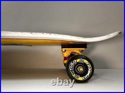 Vintage Santa Cruz Landshark Skateboard Cruiser Road Rider Wheels Bullet Trucks