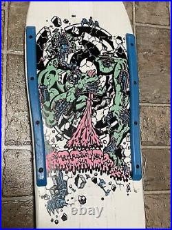 Vintage Santa Cruz Rob Roskopp Target 4 Skateboard Deck Old School