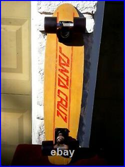 Vintage Santa Cruz Skateboard Fiberflex 1st Gen Sims Powell Acs Complete 70's