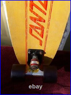 Vintage Santa Cruz Skateboard Fiberflex 1st Gen Sims Powell Acs Complete 70's