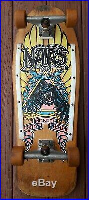 Vintage Santa Cruz Skateboard Natas Kaupas 80s complete Selling as a collectible