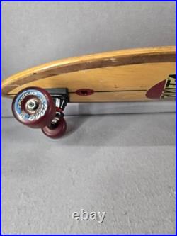 Vintage Santa Cruz Skateboard withBottle Cap Opener, Bullet Trucks, 36 long